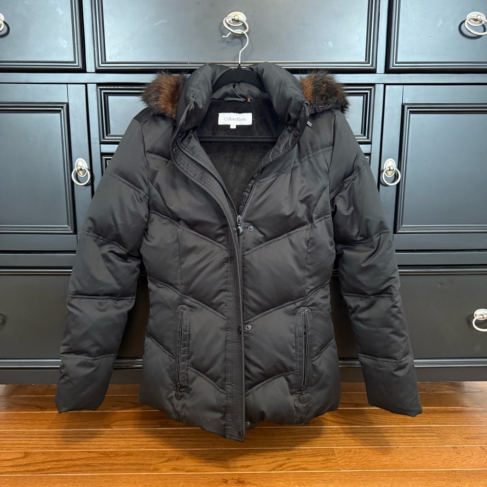 Calvin Klein Black Puffer Jacket